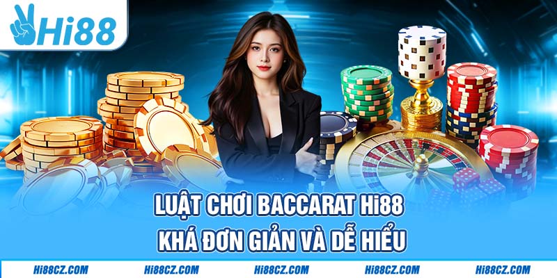 Baccarat Hi88 - Kinh Nghiệm Chơi Cực Hay Thu Tiền Tỷ 3 Luật chơi Baccarat Hi88 khá đơn giản và dễ hiểu